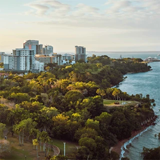 Panoramic view of Darwin, AU