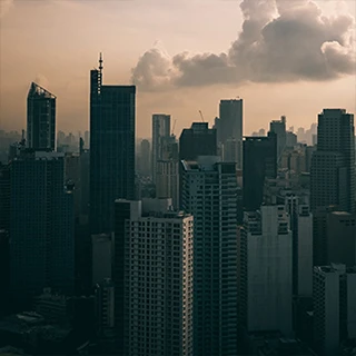 Panoramic view of Manila, PH