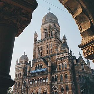 The Municipal Corporation Building in Mumbai, IN